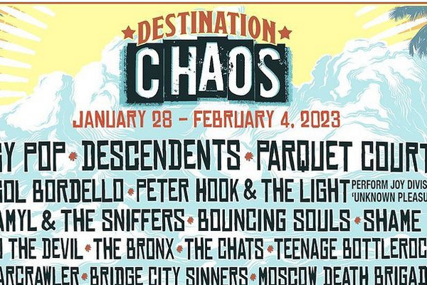 Iggy Pop, Peter Hook & The Light, Amyl &The Sniffers, more to play Destination Chaos 2023