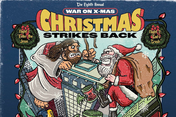 Brendan Kelly, The Falcon, The Dopamines, more to play War On X-Mas 2022