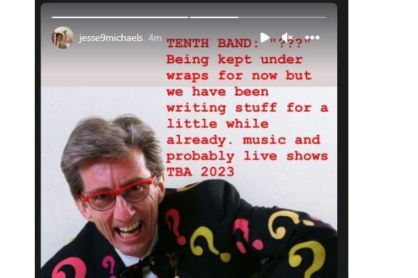 Jesse Michaels forms new band, may play/record in 2023