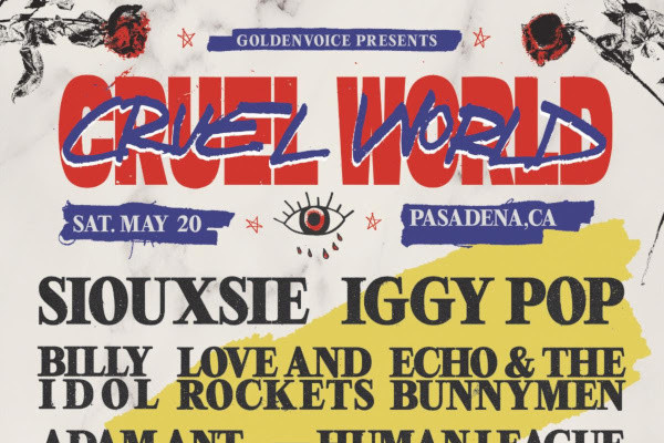 Siouxsie Sioux, Iggy Pop, Billy Idol, more to play Cruel World Festival
