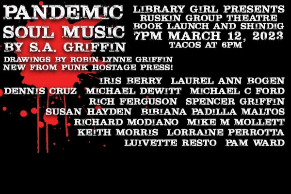 Keith Morris (and a bunch of other people) to read from 'Pandemic Soul Music'