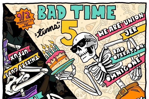 Bad Time Records announce 5 year anniversary shows