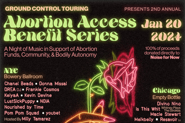 Gladie, Posion Ruin, MSPAINT , Upchuck, more to play Abortion Access Benefit Series 2024