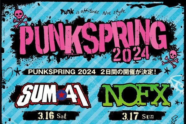 NOFX and Sum 41 to headline Punkspring 2024