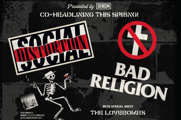 Social Distortion and Bad Religion to co-headline USA tour