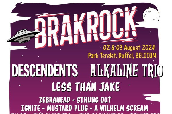 Descendents, Alkaline Trio, Less Than Jake, more to play BrakRock Festival 2024