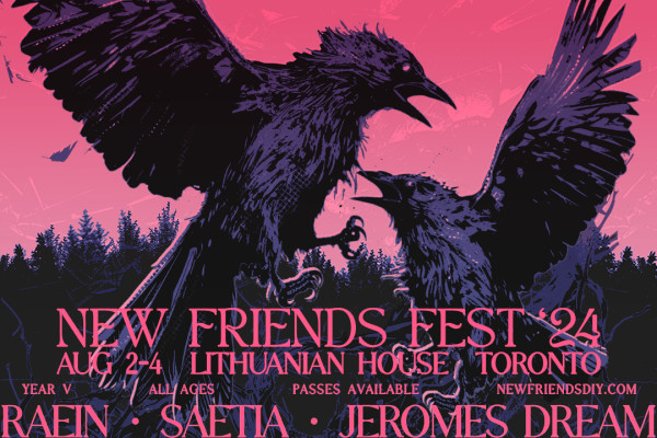 Raein, Saetia, Jeromes Dream, NØ MAN, more to play New Friends Fest 2024