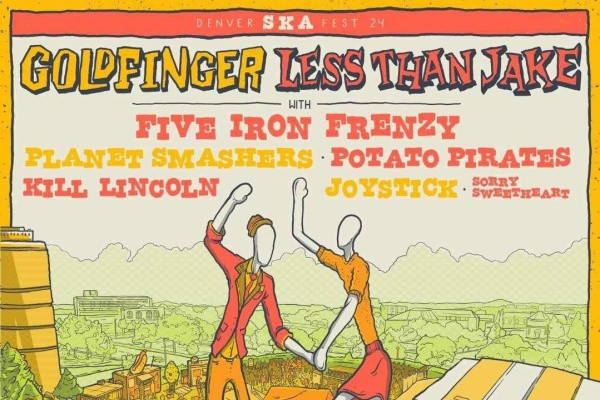 Goldfinger, Less Than Jake, Joystick, more to play Denver Ska Fest