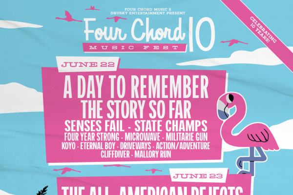 Militarie Gun, Koyo, Action/Adventure, Cliffdiver, more to play Four Chord Music Fest 2024