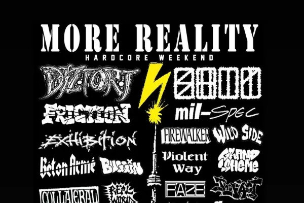 S.H.I.T., Buggin, Friction, more to play More Reality Hardcore Weekend 2024
