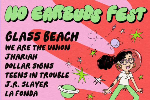Glass Beach, We Are The Union, Teens In Trouble, more to play No Earbuds Fest 2024