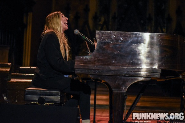 Reverend Kristin Michael Hayter at The Church of the Holy Trinity in Toronto, ON 04/06