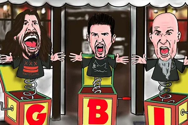 Dave Grohl, Scott Ian, and Charlie Benante cover Bad Brains