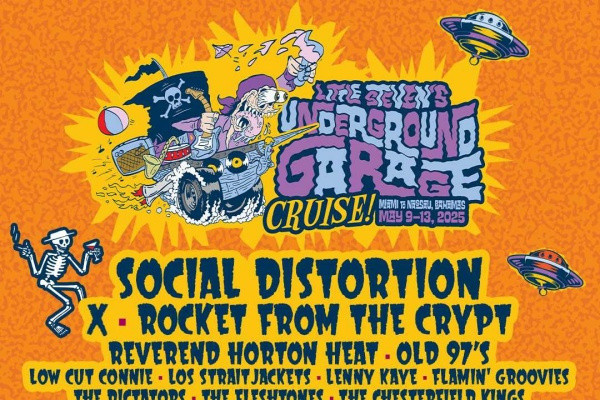 Social Distortion, X, Rocket From the Crypt, more to play Little Steven’s Underground Garage Cruise