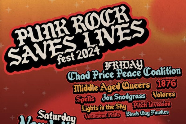 Sarah and the Safe Word, The Iron Roses, Vandoliers, more added to Punk Rock Saves Lives Fest 2024