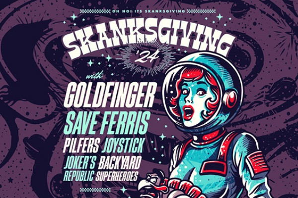 Goldfinger, Save Ferris, Joystick, more to play Skanksgiving 2024