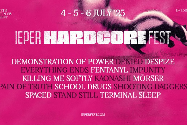 Spaced, Kaonashi, Shooting Daggers, more to play Ieper Hardcore Fest 2025
