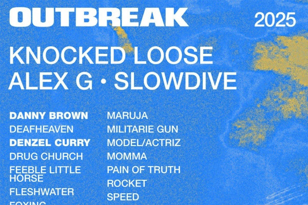 Knocked Loose, Slowdive, Drug Church, Gouge Away, more to play Outbreak Fest 2025