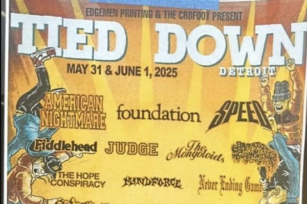 American Nightmare, SPEED, Fiddlehead, more to play Tied Down Detroit