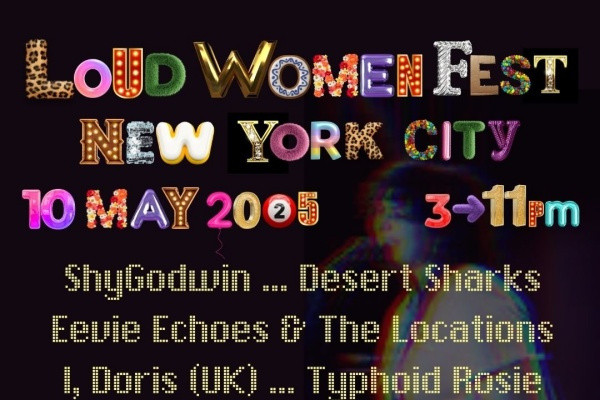 ShyGodwin, Desert Sharks, Eevie Echoes and the Locations, more to play Loud Women Fest NYC