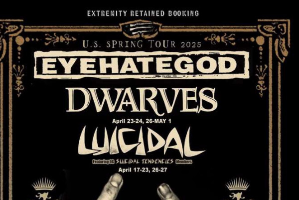 Eyehategod, Dwarves, Luicidal to tour in Spring