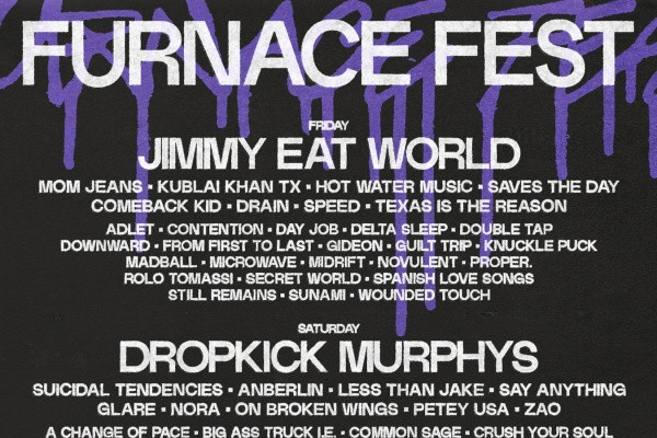 Jimmy Eat World, Dropkick Murphys, Knocked Loose, more to play Furnace Fest 2025