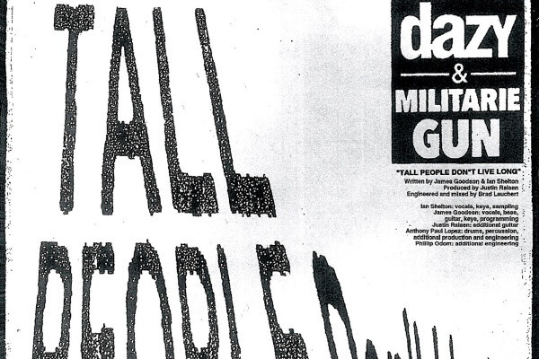 Militarie Gun and Dazy release video for “Tall People Don’t Live Long"