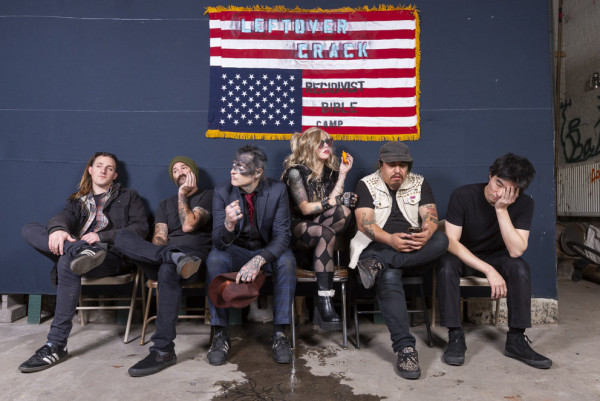 Leftover Crack release music video for "White Guilt Atrocity Quilt"