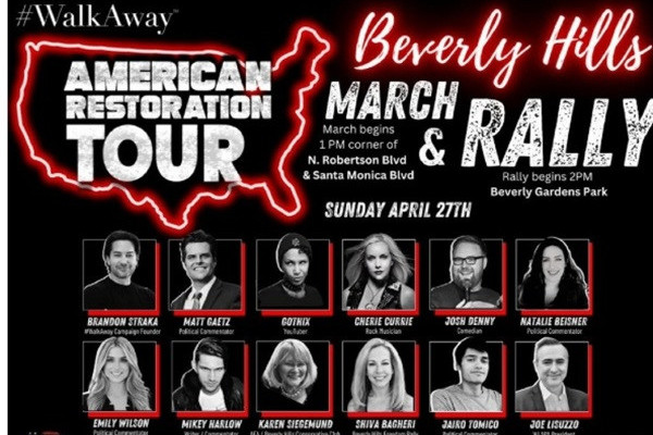 Cherie Curie to appear at Far Right 'American Restoration Tour' with Matt Gaetz and others