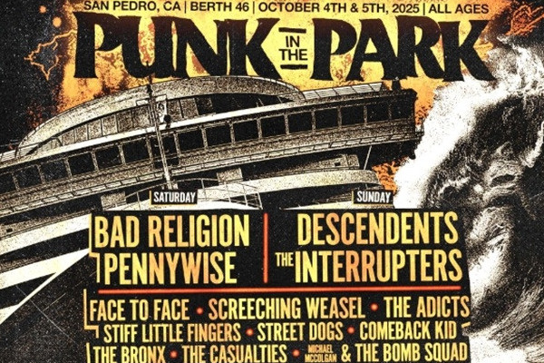 Bad Religion, Descendents, Interrupters, Dwarves, to play Punk In The Park San Pedro