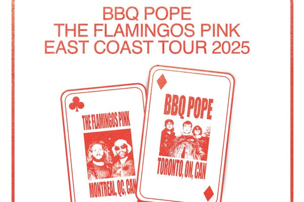 BBQ Pope and The Flamingos Pink announce Eastern Canada tour