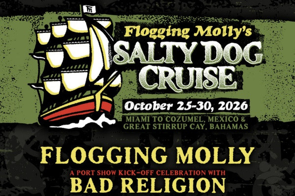 Flogging Molly, Bad Religion, Adicts, Catbite, more to play Salty Dog Cruise 2026
