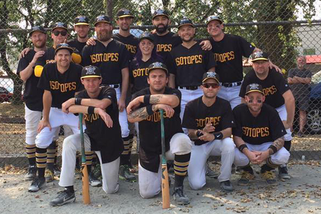 The Isotopes go on hiatus and work on a baseball league