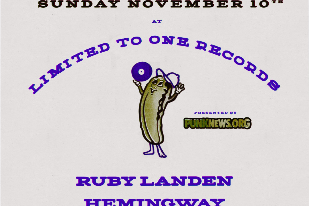 Graduation Speech, Hemingway, Ruby Landen to play a show in NYC