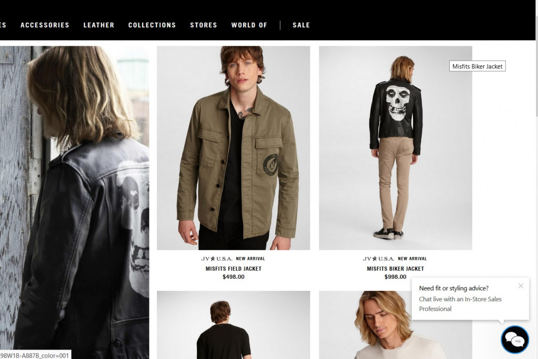 John Varvatos selling $118 Misfits t-shirts, $1000 Misfits jacket
