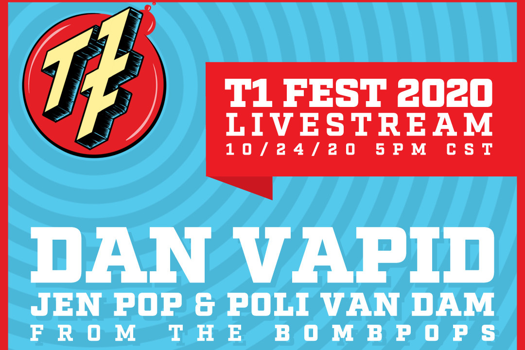Dan Vapid, Jen Pop and Poli Van Dam to play T1 Fest