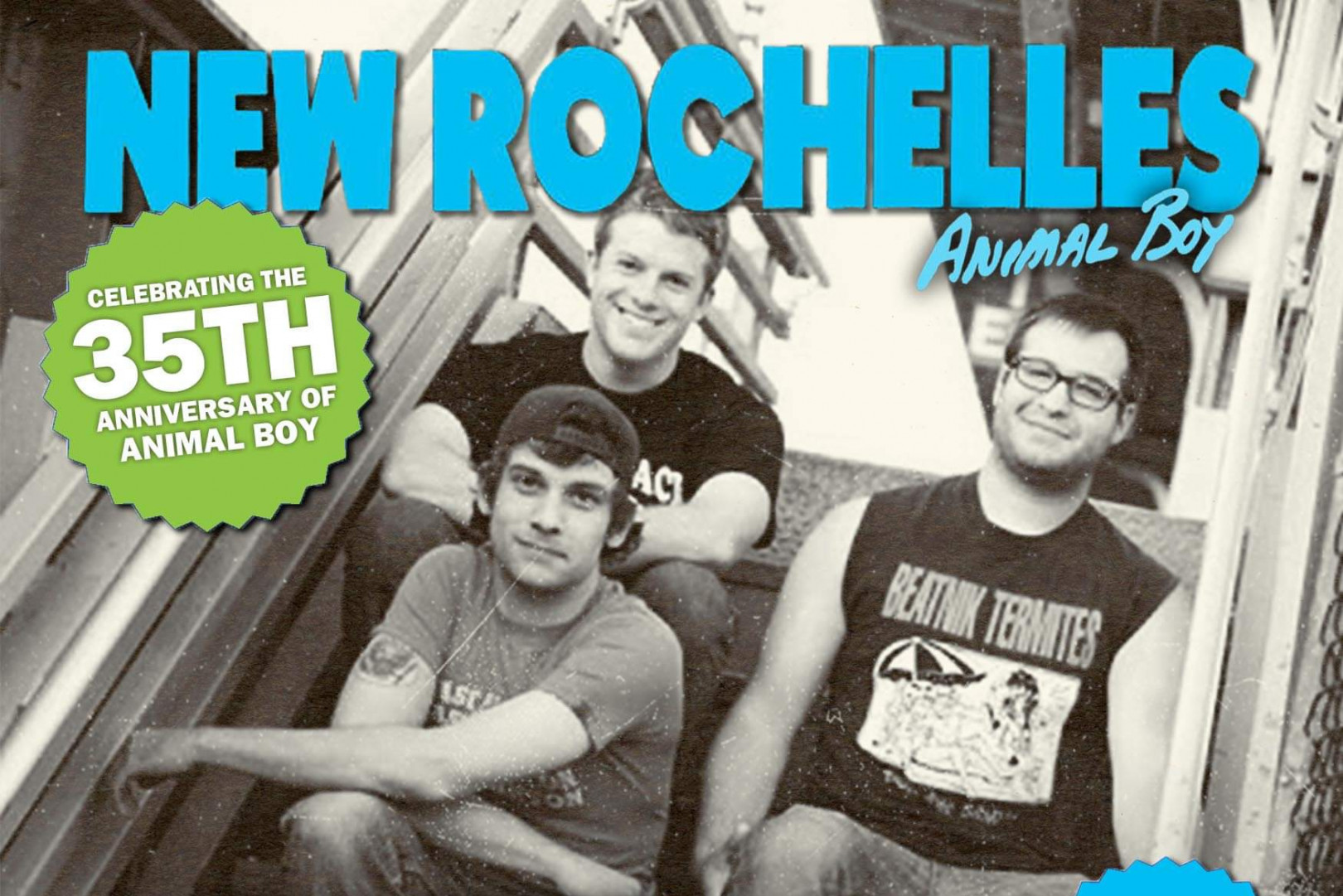 The New Rochelles announce second press of 'Animal Boy'
