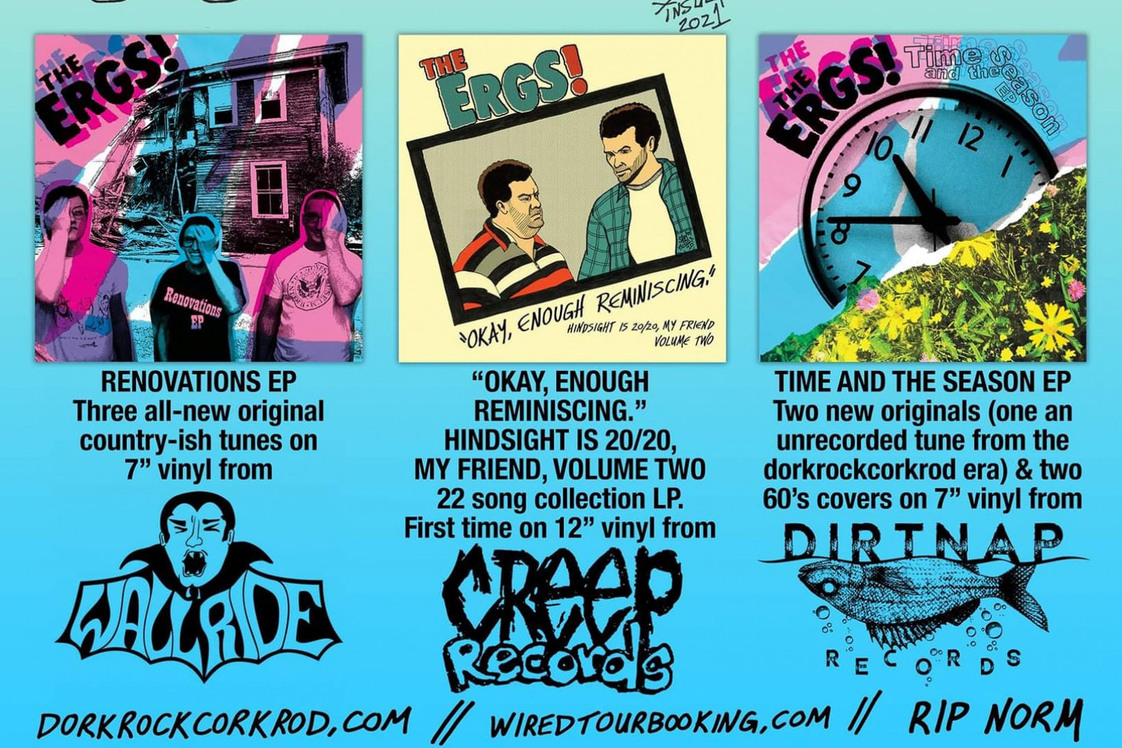 Ergs announce three new records