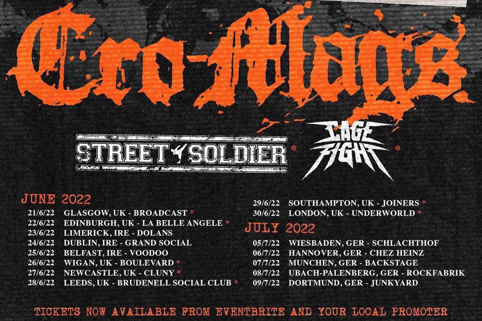 Cro-Mags to tour Europe