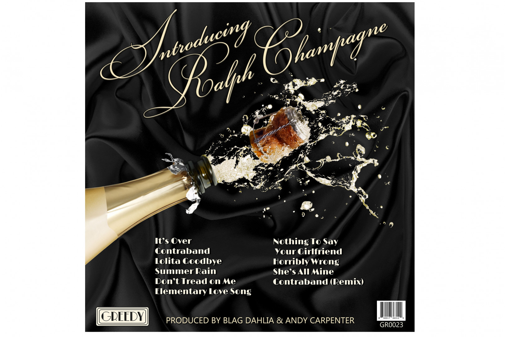 Blag Dahlia announces 'Introducing Ralph Champagne" LP