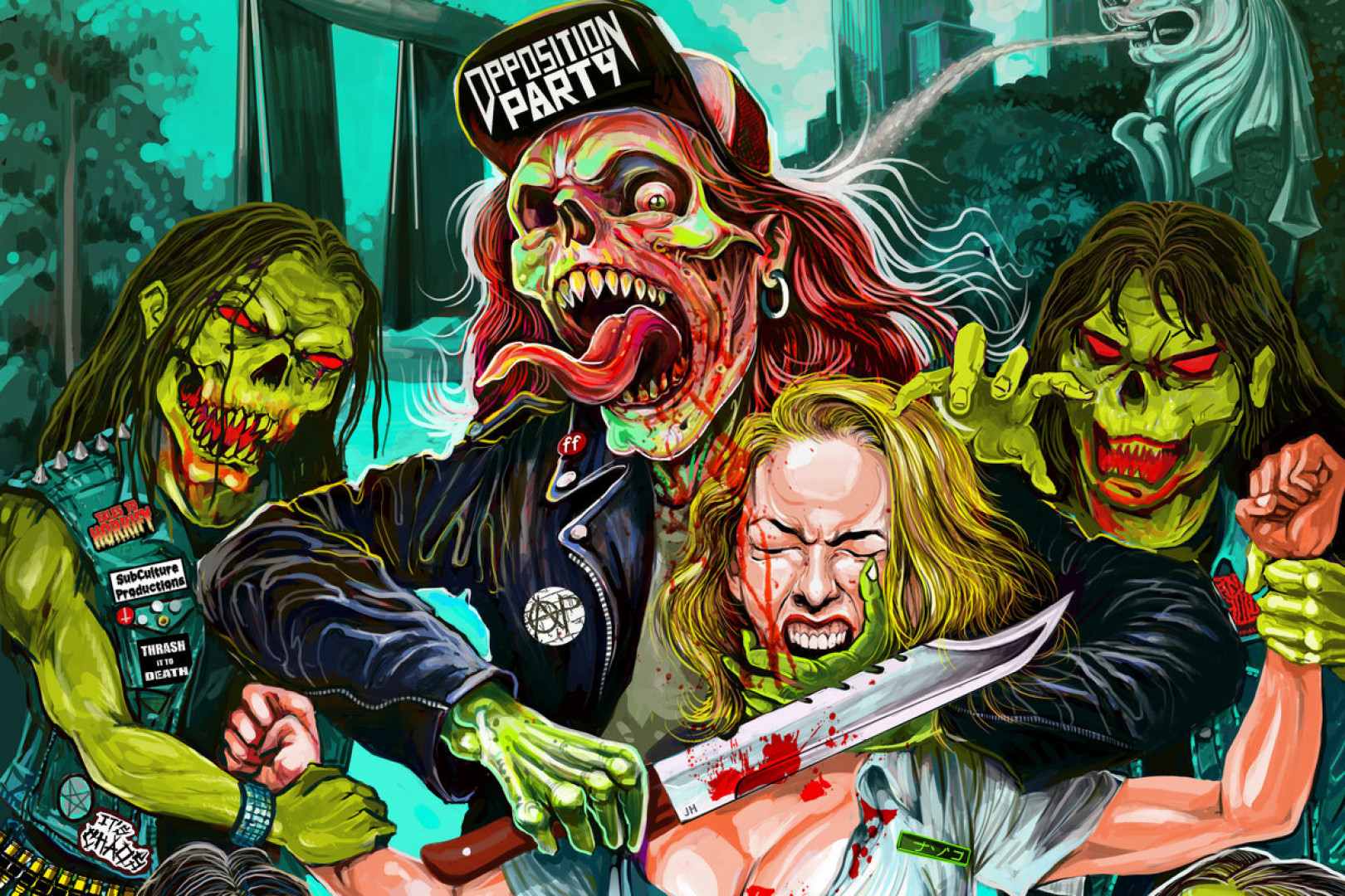Singapore punk/thrashers Opposition Party release new album