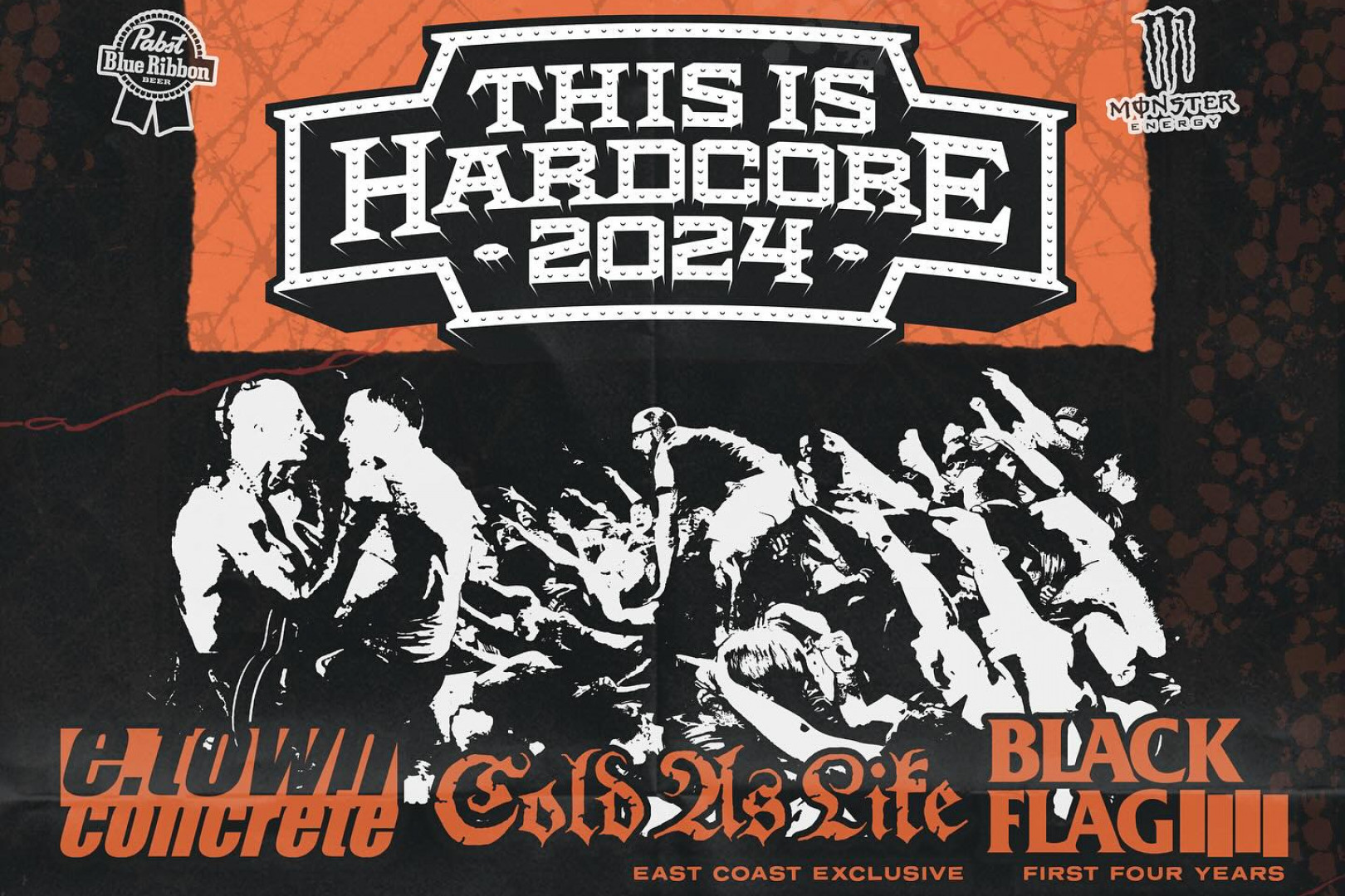 e.town concrete, Cold as Life, Black Flag headline TIHC 2024