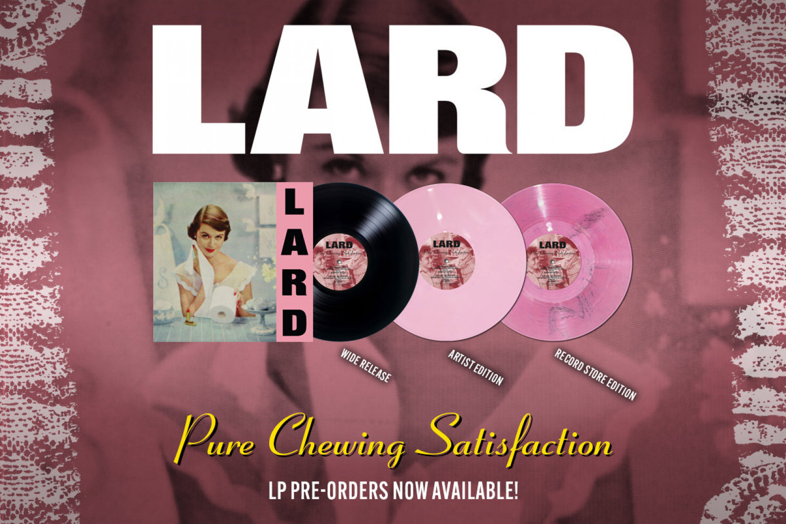 LARD re-releases 'Pure Chewing Satisfaction'