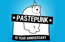 Pastepunk celebrates 10th anniversary with digital comp.
