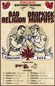 Comeback Kid, Clit 45 added to Bad Religion / Dropkick tour